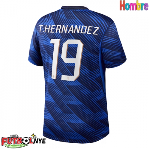 Camiseta Francia Theo Hernandez #19 Primera Equipación Mundial 2026 manga corta